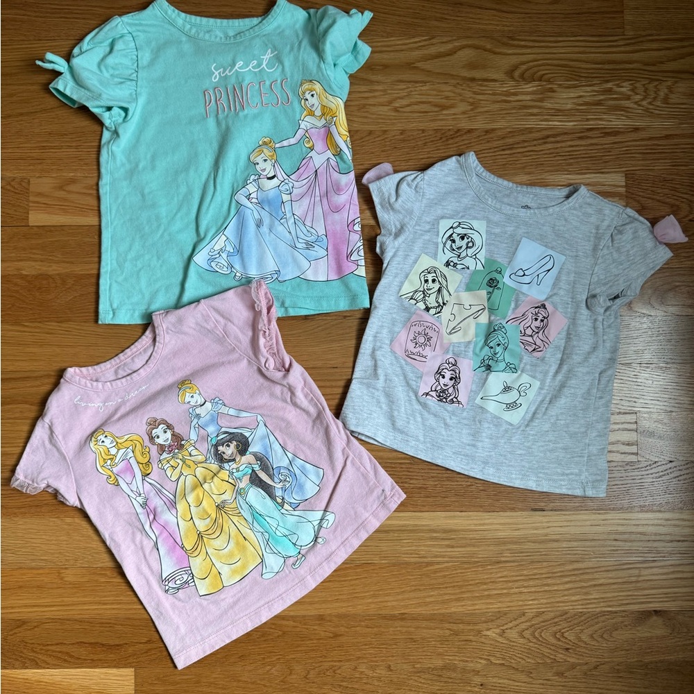 Disney Princess Pink Toddler Shirt